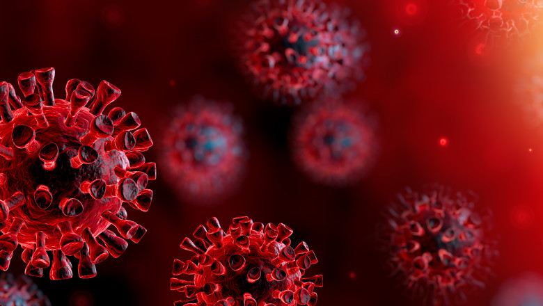 Coronavirus ilustratie grafica