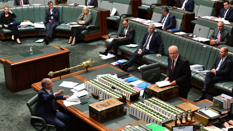 Ședință în Parlamentul Australian