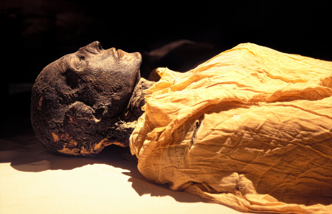 Seti I mumie Egipt
