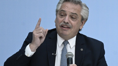Alberto Fernandez, președintele Argentinei.
