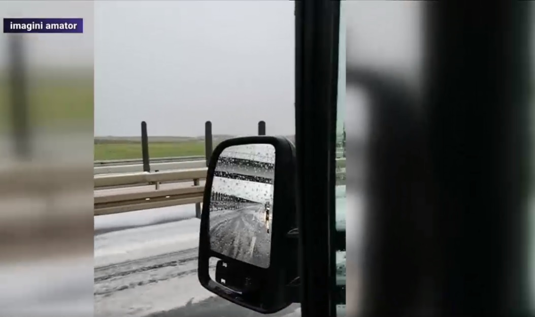 VIDEO. Fenomen meteo rar intalnit in aceasta perioada, in vestul tarii