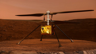 Mini-elicopterul Ingenuity dezvoltat de NASA pentru zborul pe Marte