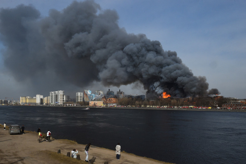 incendiu fabrica sankt petersburg profimedia-0604951435
