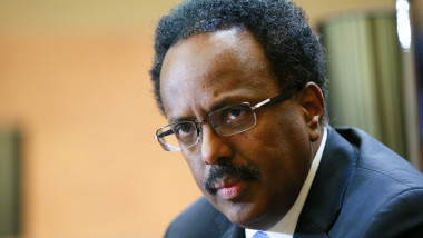 Mohamed Abdullahi Mohamed. Șeful statului este presat să renunțe la funcție după ce mandatul său s-a încheiat.