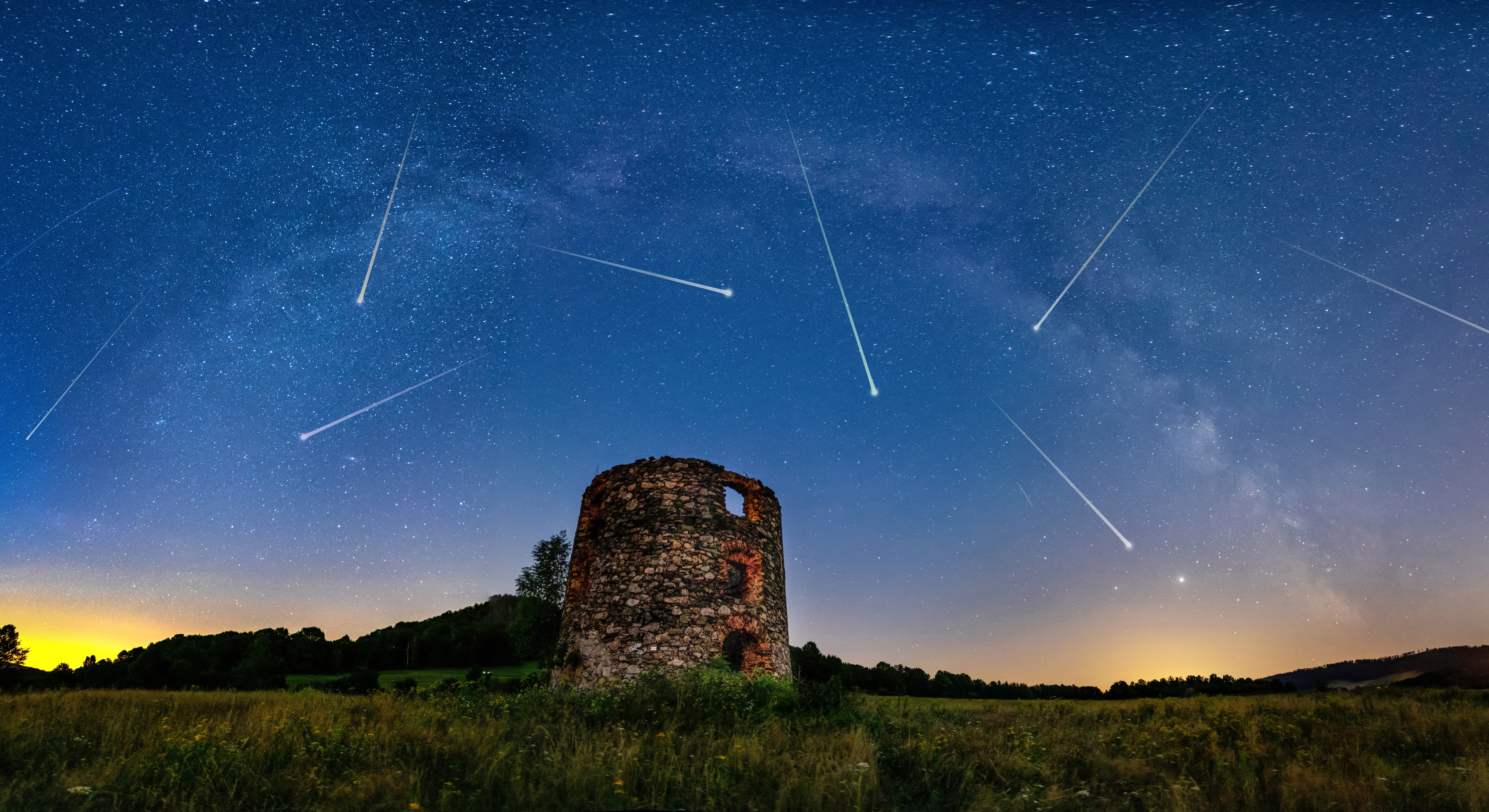 Lyridele, spectacolul stelelor cazatoare. Ce alte evenimente astronomice pot fi urmarite in aprilie