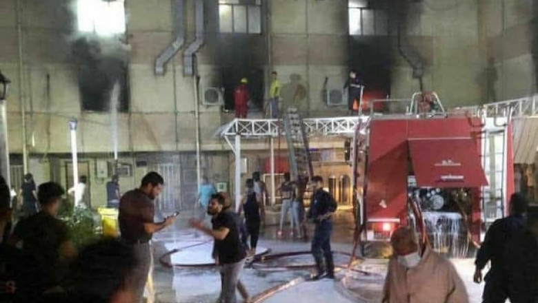 Cel puțin 23 de morți în urma unui incendiu la un spital Covid din Irak
