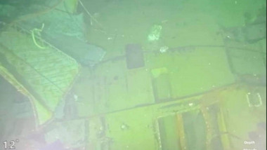 resturile submarinului scufundat in marea bali