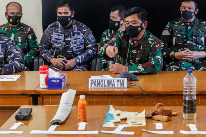 Debris From Missing Indonesian Navy Submarine In Bali Sea - 24 Apr 2021