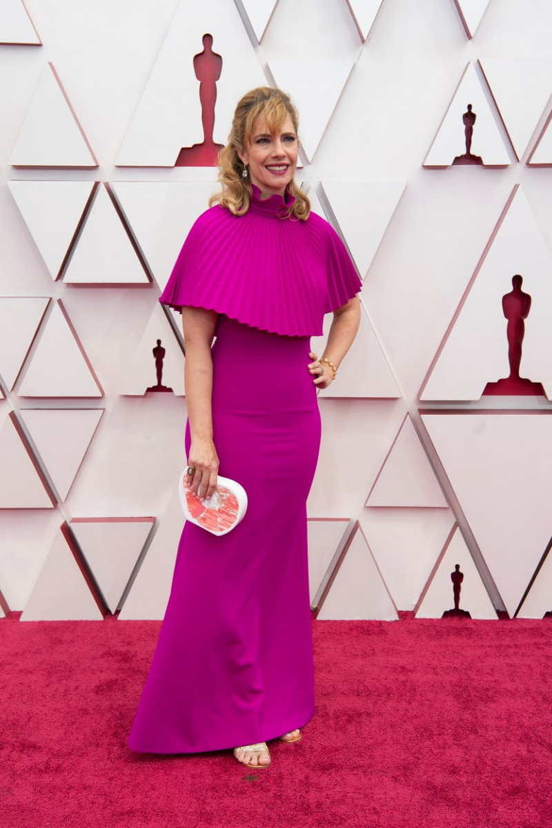 Celebrity Arrivals At The Red Carpet Of The 93rd Oscars