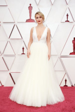 Celebrity Arrivals At The Red Carpet Of The 93rd Oscars