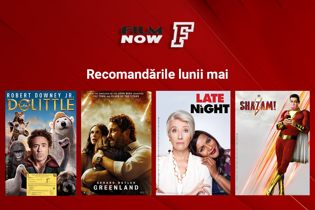 În mai, la Film Now premierele sunt „în floare”: acțiune și comedie cât pentru toată primăvara