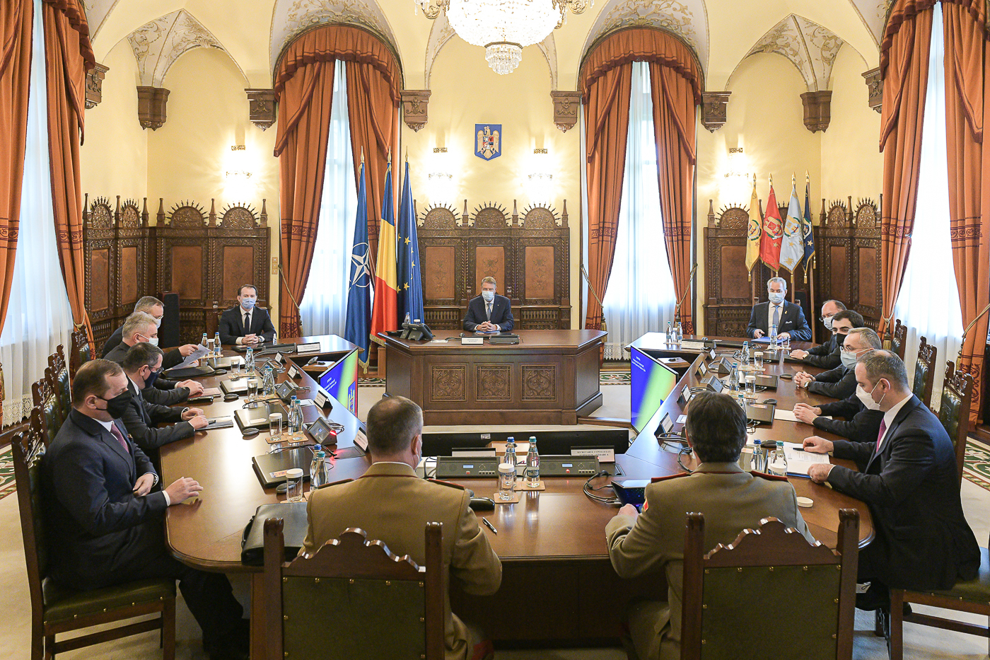 Concluziile ședinței CSAT: Autoritățile române rămân vigilente și vor monitoriza mobilizarea de trupe nejustificată din jurul Ucrainei