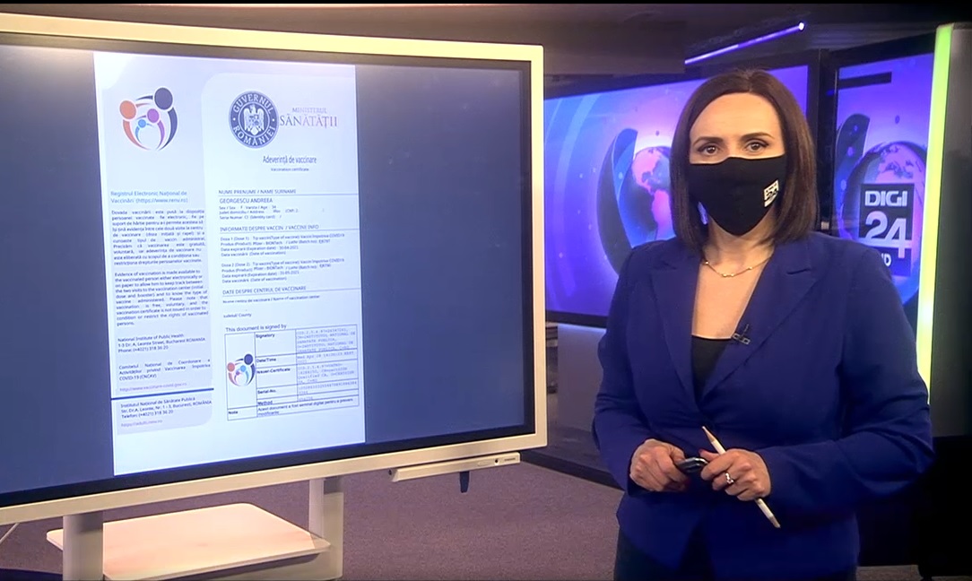 VIDEO. De unde se poate descarca adeverinta de vaccinare