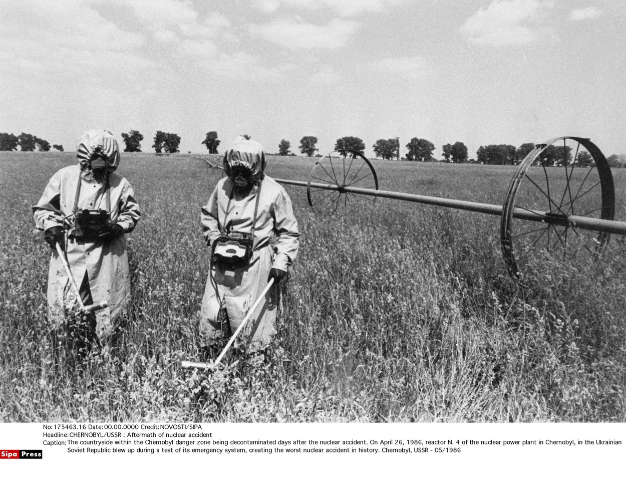CHERNOBYL/USSR : Aftermath of nuclear accident