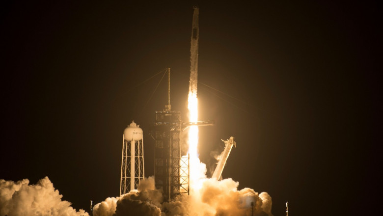 SpaceX Crew-2 Launch, Cape Canaveral, Florida, USA - 23 Apr 2021
