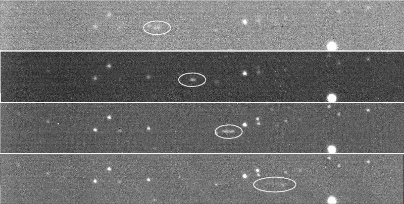 traiectoria asteroidului 2018 LA