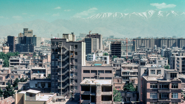 Orașul Teheran, imagine de ansamblu.