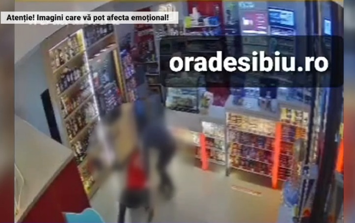 Polițiștii caută de 10 zile un tânăr care a atacat cu cuțitul un angajat dintr-o benzinărie. Imaginile surprinse de camerele video