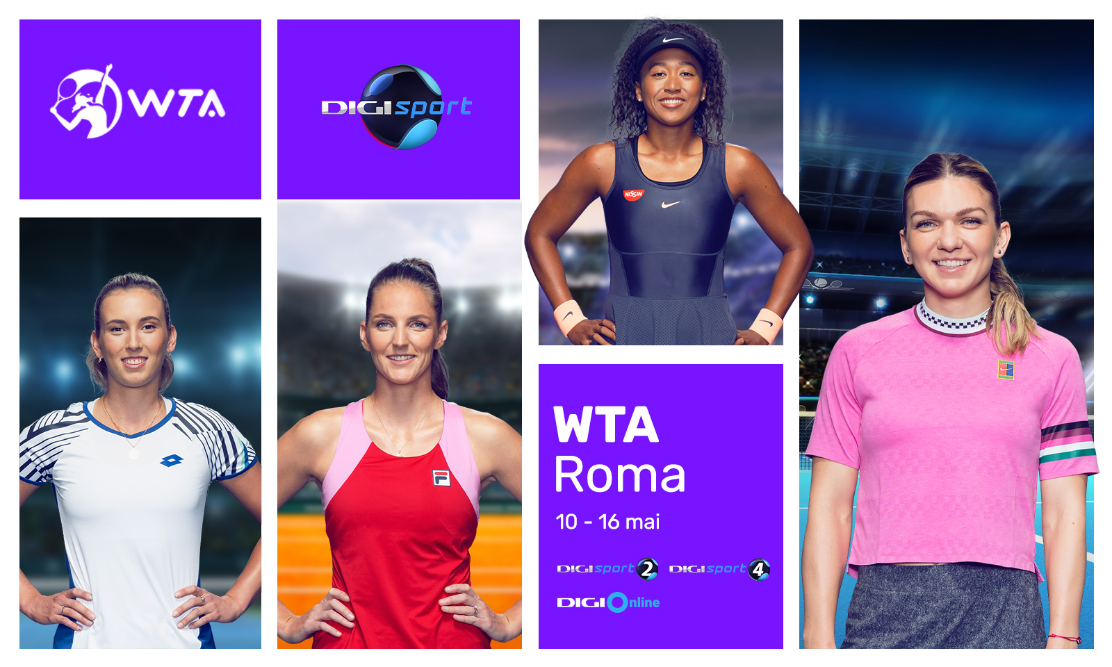 Turneul de la Roma se vede in exclusivitate la Digi Sport