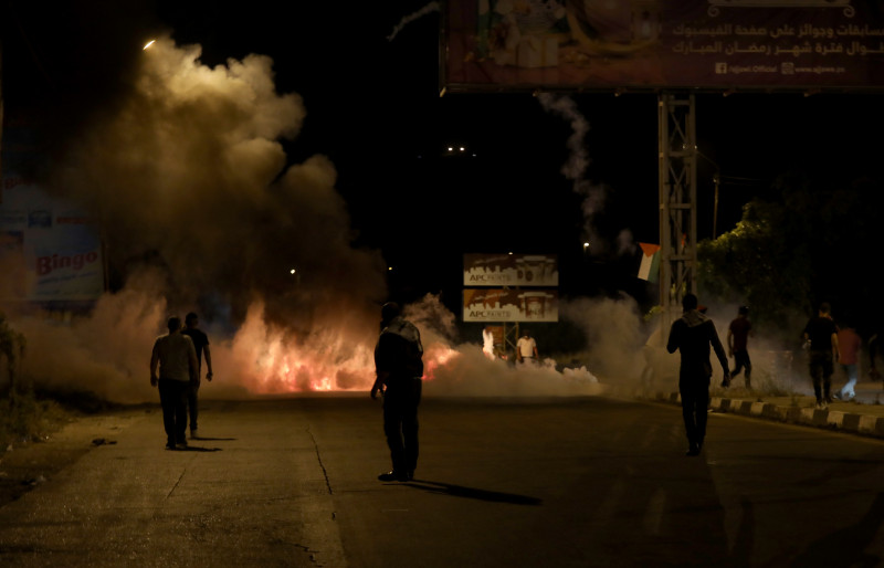 Clashes near Nablus following protests