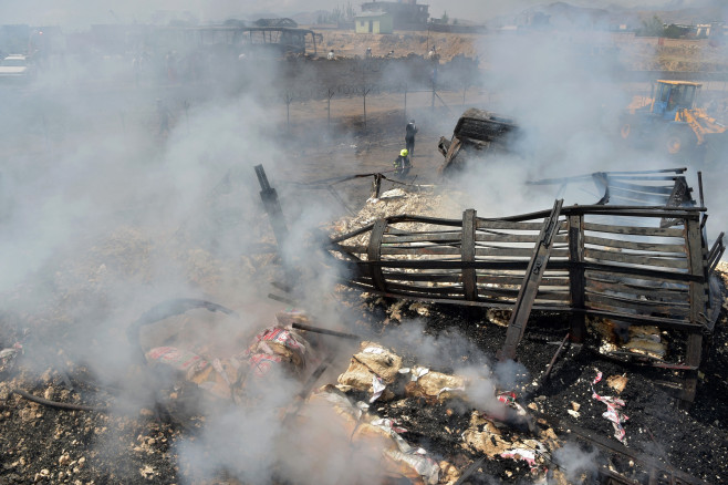 incendiu kabul