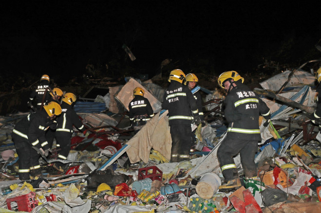 Tornade violente în China