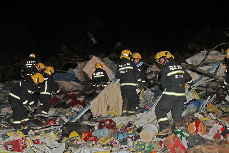 Tornade violente în China