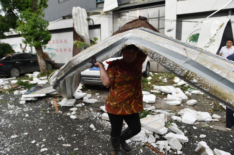 China: Tornado Hits Suzhou