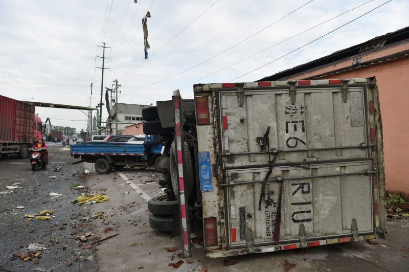 China: Tornado Hits Suzhou