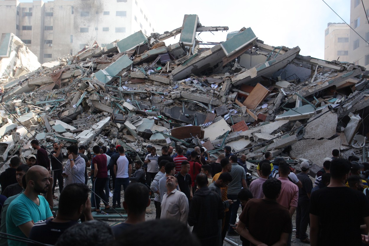 turnul al jalaa bombardat