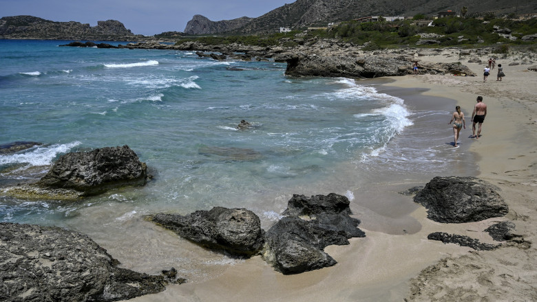 Plaja Phalasarna din Creta