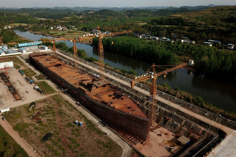 titanic construit in china