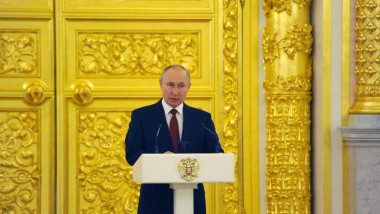 vladimir putin la kremlin rosteste o alocutiune
