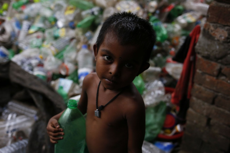 Plastic Bottle Recycling Factory in Dhaka