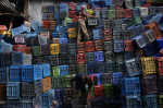 Plastic Crates recycling in Dhaka