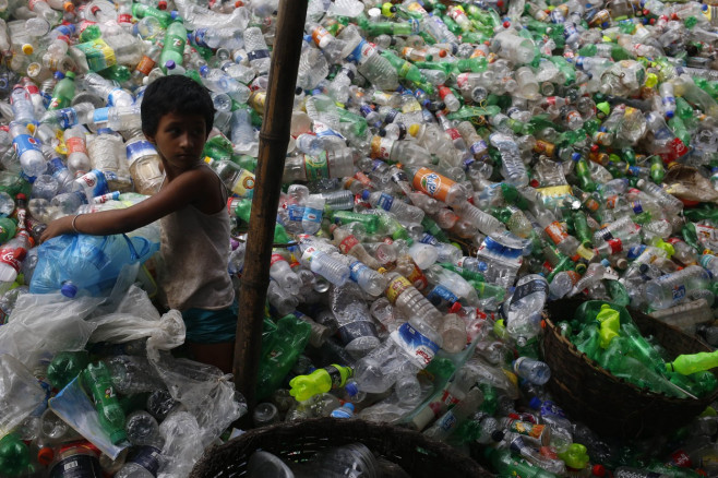 Child labor in Plastic Recycle Factory