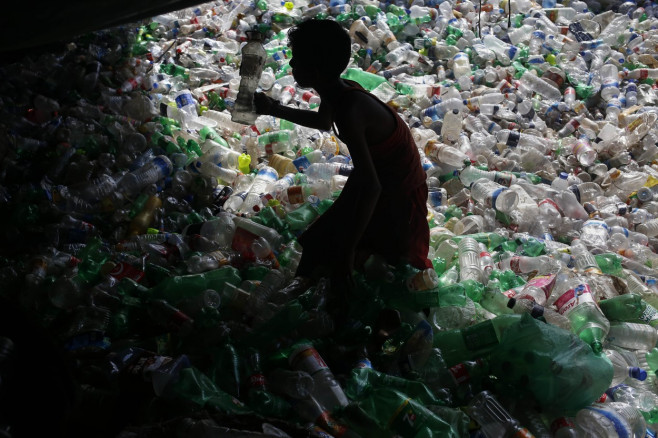 Child labor in Plastic Recycle Factory