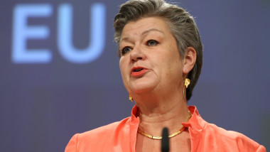comisarul european pentru afaceri interne, Ylva Johansson.