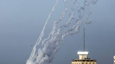 Rachetă lansată din Fâșia Gaza.