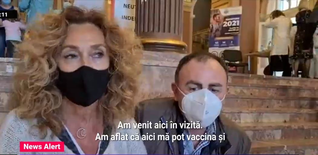 Tot mai multi straini si romani din Diaspora vin sa se vaccineze in tara. Medic: Zilnic imunizam oameni din Germania, Spania, Italia