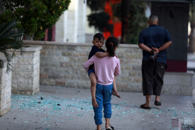 Fâșia gaza bombardamente ramadan