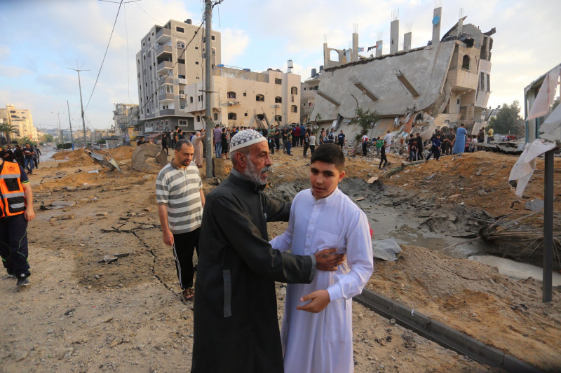 Fâșia gaza bombardamente ramadan