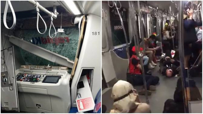 ciocnire garnituri metrou malaesya 1
