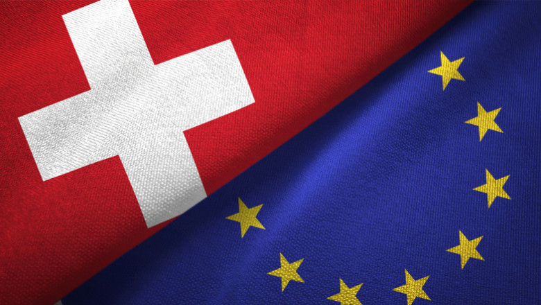 steaguri ale elvetiei si uniunii europene