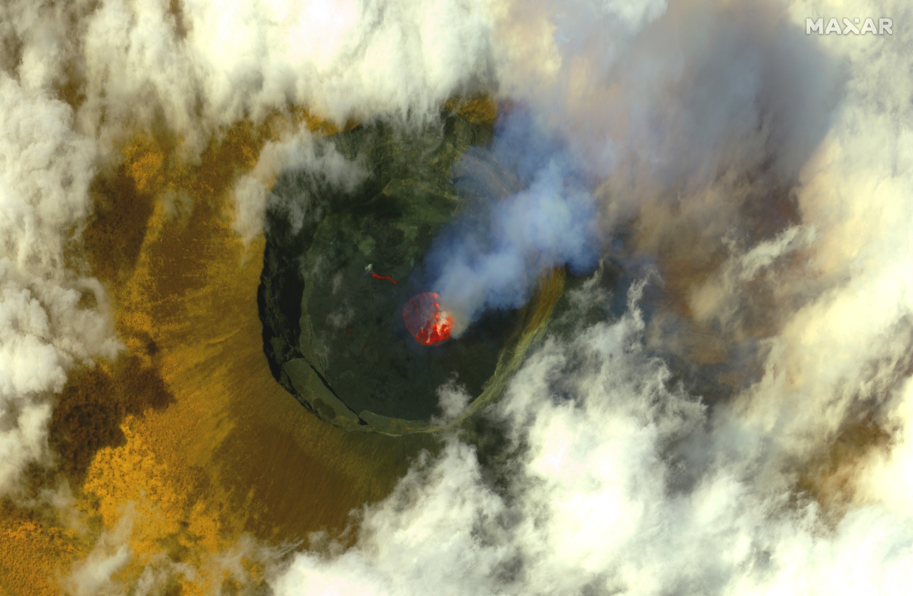 Apocalipsa, acum, în Congo. Imagini după erupţia vulcanului Nyiragongo. O nouă erupţie e oricând posibilă
