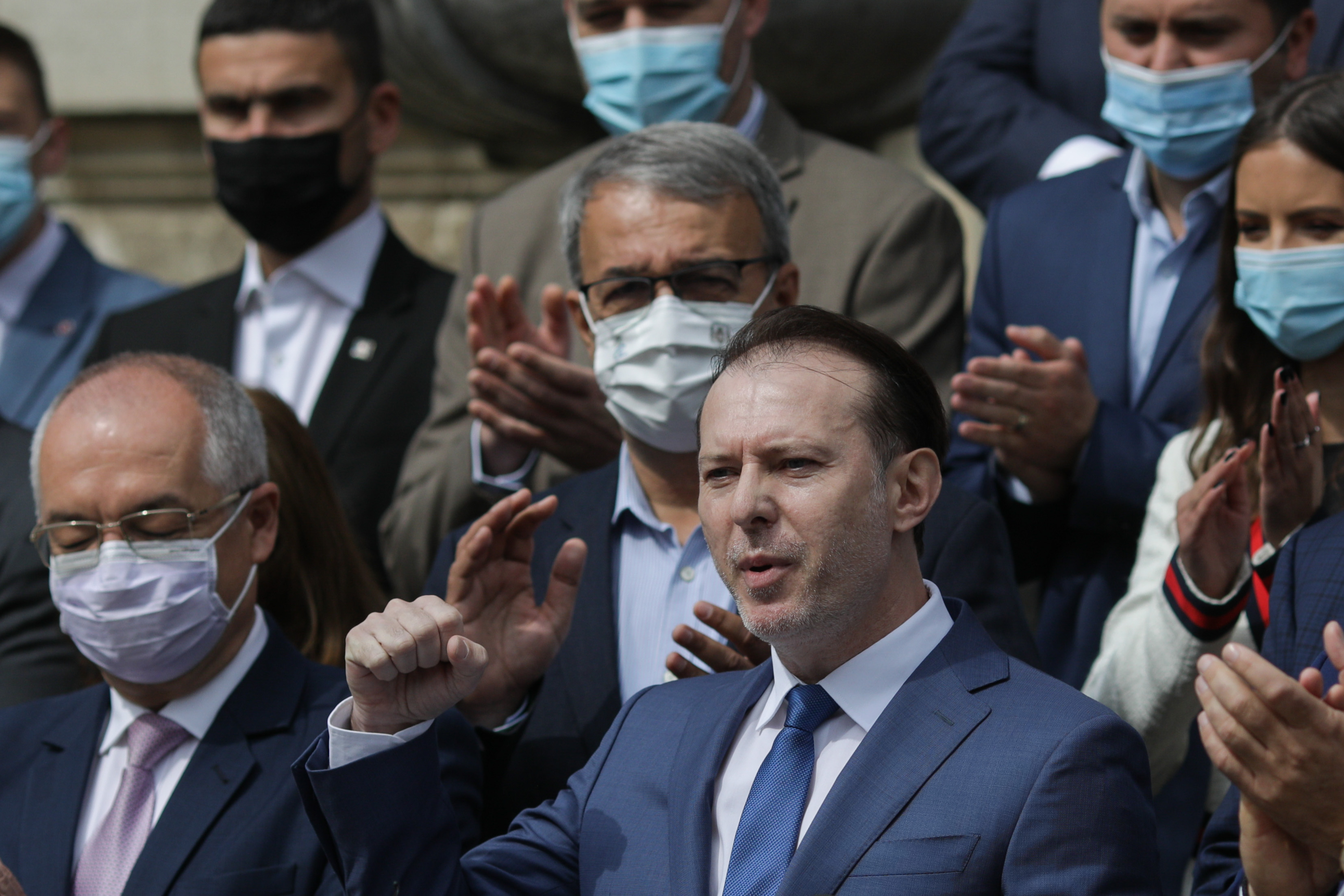 Florin Cîţu nu e îngrijorat de ritmul actual al campaniei de vaccinare, pe care o consideră un succes