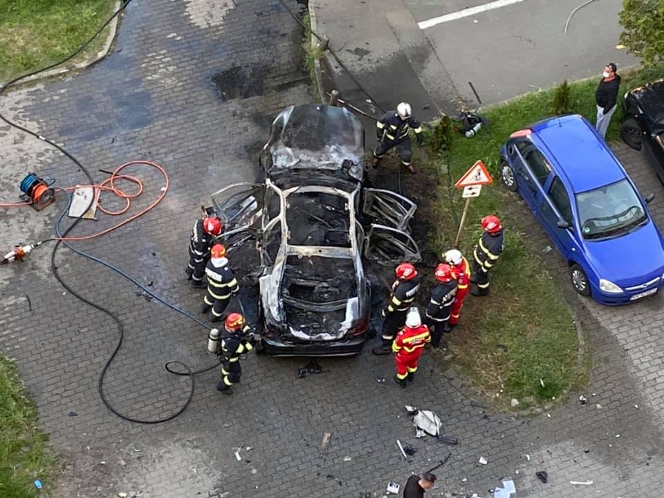 Asasinatul de la Arad: Parchetul General face cercetări pentru omor calificat cu premeditare. Noi imagini filmate după explozie