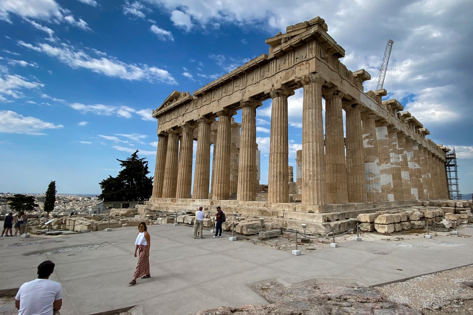 Renovarea Acropolei, motiv de controverse. Guvernul grec este acuzat ca a deteriorat monumentul