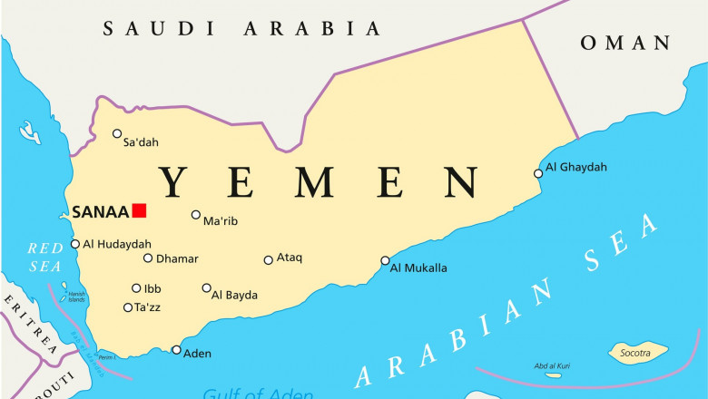 Hartă Yemen