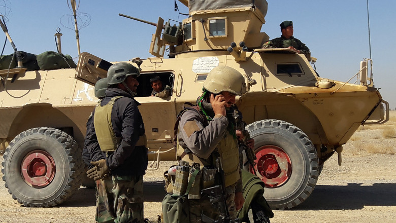 trupele de securitate afgane